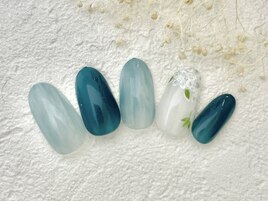 お花ネイル　銀座フィルイン