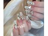 【Hand】チップ長さだし持ち込みデザイン　10本アート¥16800→14500