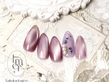 リュミエール(Lumiere)/大人押し花ネイル