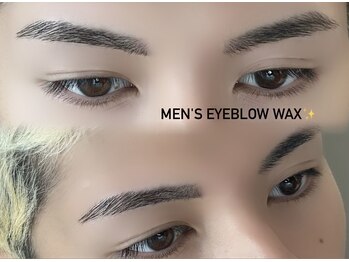 アモージュ SAKAEDORI店(AMOJYU)/・men's eyeblow wax