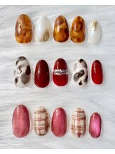 サンバイエム(#3/M)/【担当Yukino】秋ネイル♪