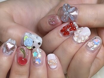 アビス(Abyss)の写真/≪朝9:30オープン≫200種類以上のパーツご用意で"お気に入り"が見つかる☆無料パーツ時間内付け放題あり♪