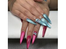 キアラネイルサロン/人気マグネットチップ長さだし