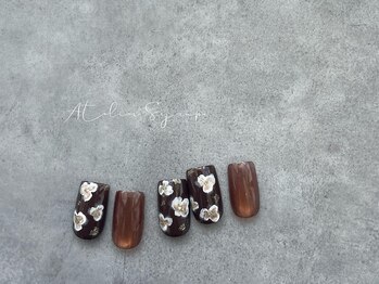 アトリエシロップネイル(Atelier Syrup nail)/たっぷりデザインコース¥7000