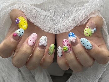 ワイアールトータルサロン(YR total salon)の写真/トレンドから定番まで♪圧倒的なデザイン力で指先を彩る*[10本アートし放題《持込み可/オフ込》¥8,800]