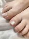 ネイル ラメール(nail Lamer)の写真/ハンドネイルができない方にもおすすめ！フットネイルで足元からオシャレを彩りましょう♪