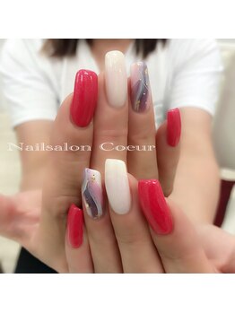 ネイルサロン クール(Nailsalon Coeur)/七夕 アジサイ ニュアンス