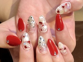 レミア 関内(REMIA)/12月　冬ネイルデザイン