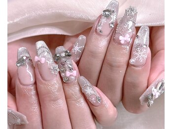 エムズ ネイルサロン(M2)/雪マグネット