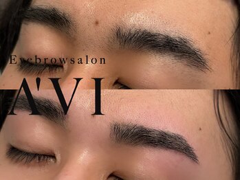 アイブロウサロン アヴィ(A‘VI)/メンズ眉スタイリング
