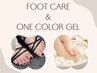 〈全員/フット〉美足仕上げ♪角質ケア+フットワンカラー