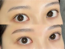 ロレインブロウ 銀座店/まつ毛パーマ＋眉毛パーマHBL