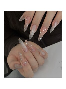 バイムーンサロン(By Moon Salon)/シンプルグラテーションチップ