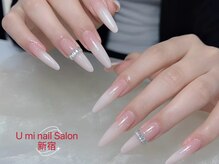 ユミ(U mi)/チップ長さ出し持ち込みデザイン