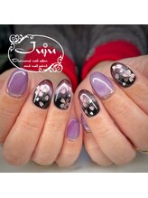 ジュジュ(Juju)/夜桜ネイル