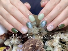 モン アミ(MON AMIE)/花ネイル