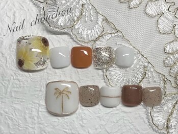 ネイルシュシュ 橋本店(nail chou chou)/フットネイル☆9000円