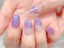モレック(mole'k)/紫陽花ネイル