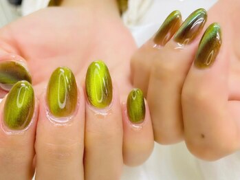 リベレ 福島店(LIBELLE)/マグネットネイルワンカラー