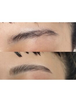 アイブロウメニューがあるサロン