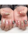 クリスマスネイル