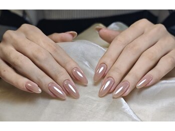 オーロラミラーネイル