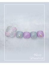 はあとねいる 岩国店/フットネイル　４，４００円