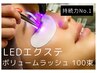 【持続力No.1】LED ボリュームラッシュ100束 ¥10,500