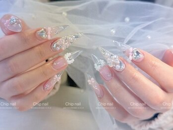 チップネイル(Chip Nail)/水光マグネット/ストーンネイル