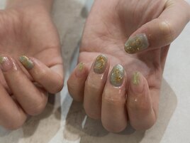 春ニュアンスネイル