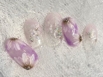 パスリー ネイルアンドケア(Parsley Nail&Care)/【2月】華やかアート
