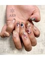 アルス(ARS) 手描きアートお花系得意です。