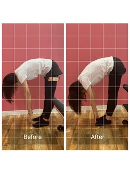 チャオフィットネスアンドピラティス アクロスモール泉北店(Ciao! Fitness&Pilates)/ビフォーアフター
