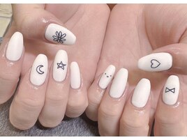可愛いらくがきネイル¥5,800