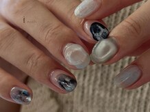 アイネイルズ 吉祥寺店(I nails)/ぷっくり個性派モードネイル