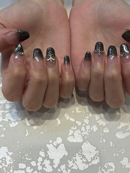 エーナイン イオンモール盛岡南店/ラメグラデーションネイル