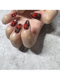 クリスマスネイル
