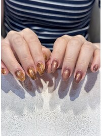 新色秋ネイル