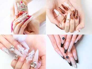 ルピナス(LUPINAS)の写真/デザイン性・高技術力で指を綺麗に魅せる。美フォルムにこだわったデザインで、美しい指先がスカルプで叶う