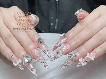 ウメネイルスタジオ(UME NAIL STUDIO)/題長さだしやり放題×つけ放