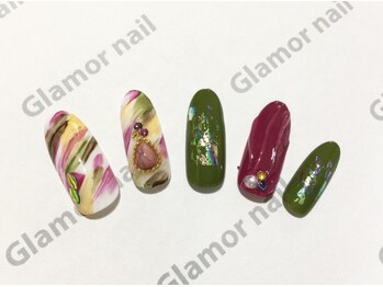 グラマーネイル(Glamor nail)/☆新作☆定額ネイルAクラス¥8800