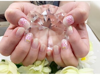 プルミエ ネイル(Premier Nail)/フラワーブーケ★ホロ