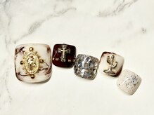 ネージュ バイ リアンジュ 辻堂(Neige by Reange)/ニュアンスマーブル×パーツ