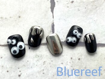 ネイルアンドまつげエクステ ブルーリーフ 四谷三丁目店(Blue Reef)/ハロウィンネイル