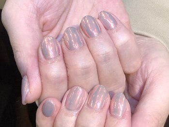 レミア 関内(REMIA)/12月　オーロラネイル