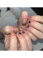 シェリーラメール 原宿店(cherie la mer) 今流行りのワンホンnail..*°