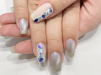 クォーターリゾートネイル(QUARTER RESORT nail)/マグネットネイル☆