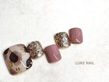 ルークネイル 恵比寿店(LUKE NAIL)/ニュアンスアニマルフット　秋冬