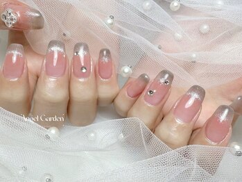 エンジェルガーデンネイル 池袋店(Angelgarden nail)/マグネットフレンチネイル