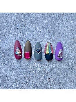 エアネイル(eA NAIL)/マットコートデザイン♪